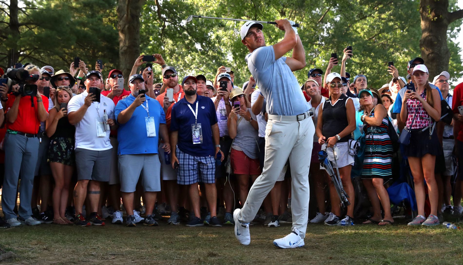 Third round of 100th PGA Championship at Bellerive
